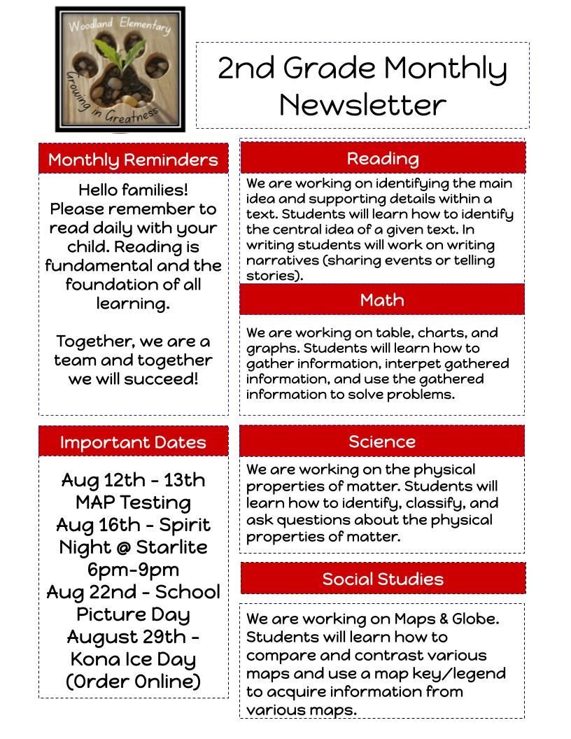 Monthly Newsletter